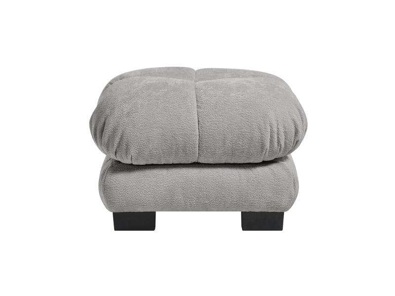  Tissu chenille ottoman - gris clair SF20260312016 - Conforama D