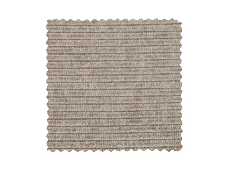  Banc 164x45x49 cm en tissu côtelé sable - melya  - Conforama E