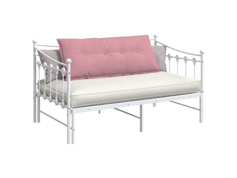  Coussin de dos, coussin de dossier rose 120 x 50 cm tissu en velours côtelé cf54967  - Conforama C