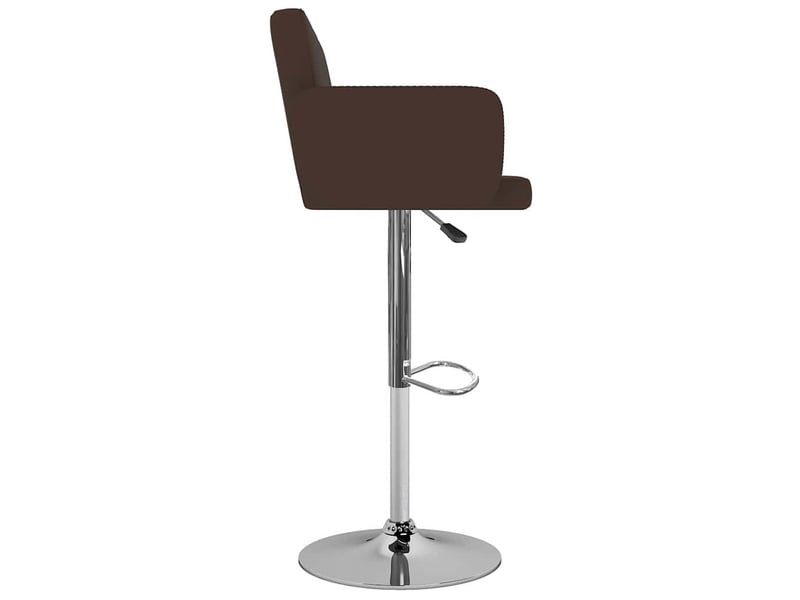  Lot de 2 tabouret de bar, chaise de bar marron similicuir shl28607  - Conforama D