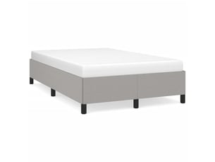 Lit 2 places 120x190cm    coloris gris