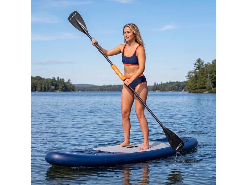 Flotteurs de pagaie aquaget® pour sup et kayak – flotteurs en mousse, 30 cm, orange  - Conforama D
