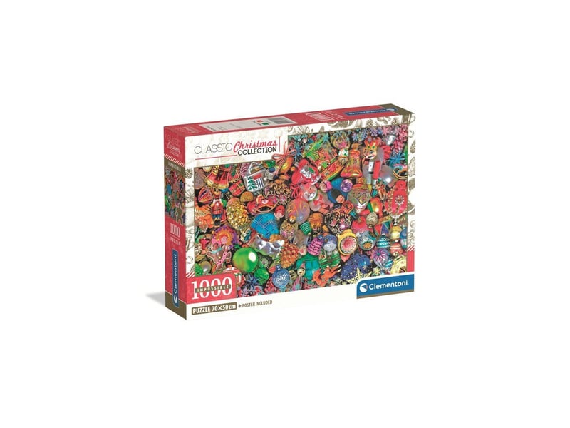  Puzzle 1000 pieces impossible jolly christmas 70 x 50 cm CLE8005125371303 - Conforama A