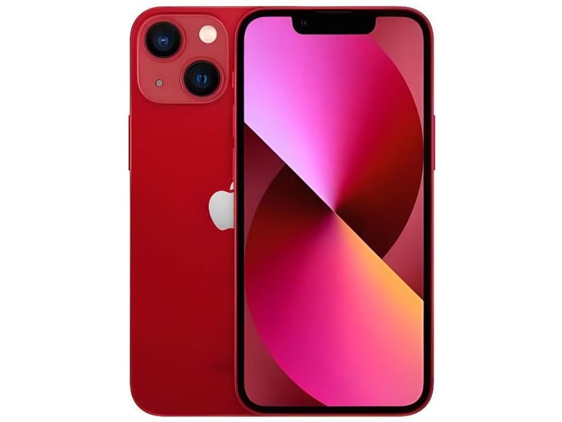  Smartphone 13 mini 128 go rouge 2021 reconditionne excellent etat  - Conforama A