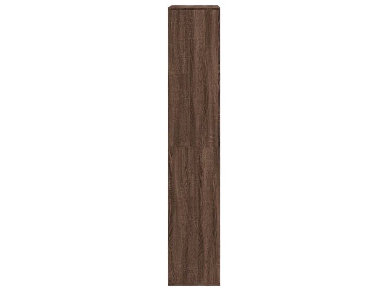  Bibliothèque, étagère de rangement chêne marron 100x33x175 cm bois d'ingénierie  - Conforama E
