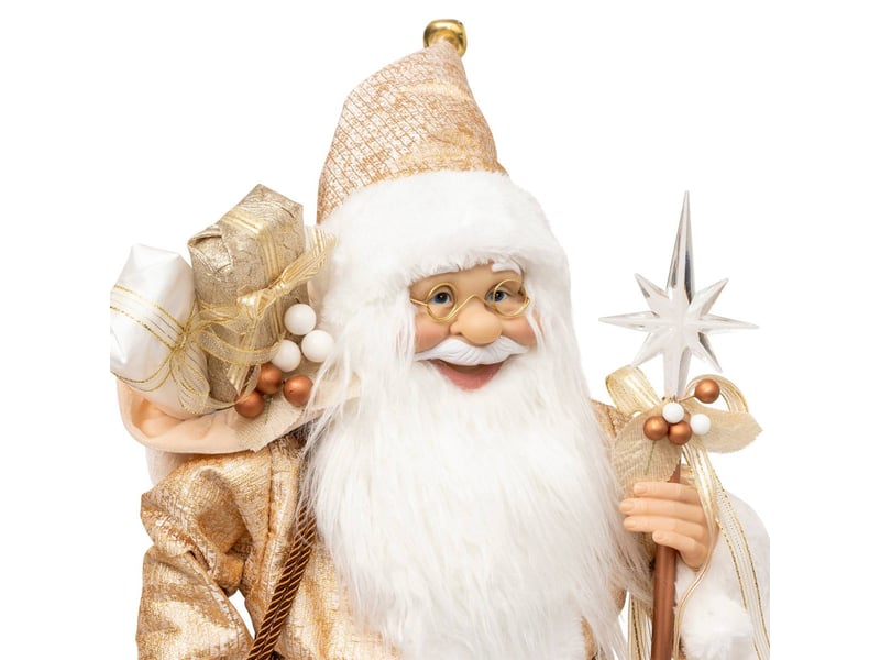  Pere noel dore 60cm  - Conforama B