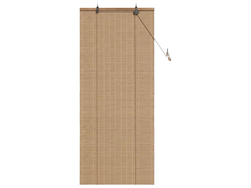  Store enrouleur, store à rouleau marron 40 x 160 cm bambou cf45303  - Conforama C