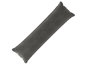 Coussin avec oreiller, coussin décoratifs houten gris foncé 40 x 145 cm fløjl cf51337