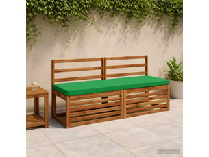 Coussin de banc, coussin d'assise, coussin pour chaisecanapé 1 pièce vught 100 % polyester vert cf52379