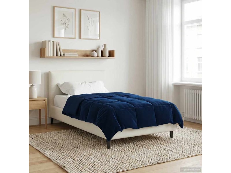 Couette - duvet d'été 135 x 200 cm été microfibre (100% polyester) - Conforama D