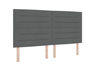 Tete de lit largeur 7 cm B1618 gris