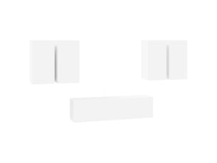 Meuble tv coloris blanc 30.5 cm <strong></strong>  <strong></strong>