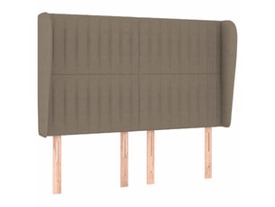 Tete de lit A poser largeur 147 cm   taupe