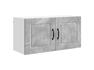 Armoire de cuisine gris béton 80x31x40cm bois d'ingénierie shl7307