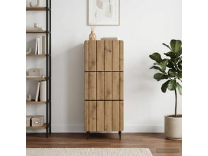 Armoire de rangement bureau, armoire à tiroirs 33 x 34.5 x 92 cm bois d'ingénierie shl2370