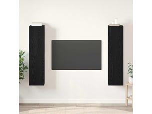 Meuble tv coloris noir 1 cm <strong></strong>  <strong></strong>