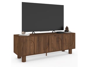 Meuble tv coloris bois clair ID MARKET