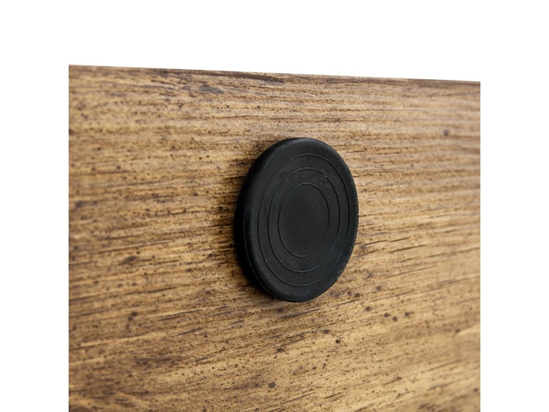  Table basse 90 x 50 x 30 cm forme rectangulaire aspect bois mdf pieds antidérapants style luxe moderne  - Conforama D