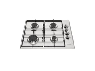 Table de cuisson gaz oceanic 4 foyers oceatg4s1 inox 60 x 51 cm encastrable