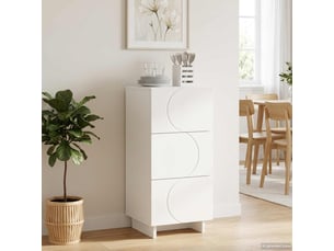 Buffet <strong></strong> <strong></strong> - 33.5 cm coloris blanc
