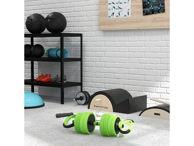  Ensemble de poids de musculation 4 en 1, 40 kg au total, pouvant être utilisé comme kettlebells, haltères et barres.  - Conforama D