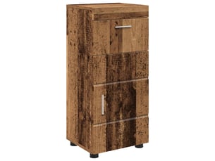 Ensemble d'armoire de salle de bain tulum bois ancien cf62973