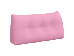 Coussin de dos, coussin de dossier rose 100 x 24 x 50 cm tissu cf54962
