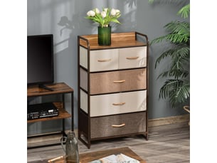 Buffet   5 tiroir(s) WISHDOR  - 58 cm coloris marron 
