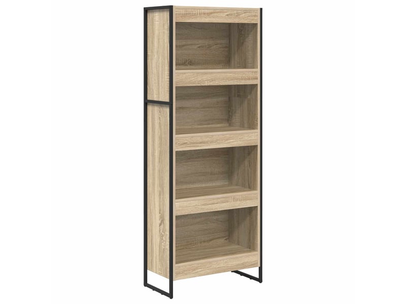 Bibliothèque, armoire à livres 60 x 30 x 155 cm bois d'ingénierie sonoma - Conforama A