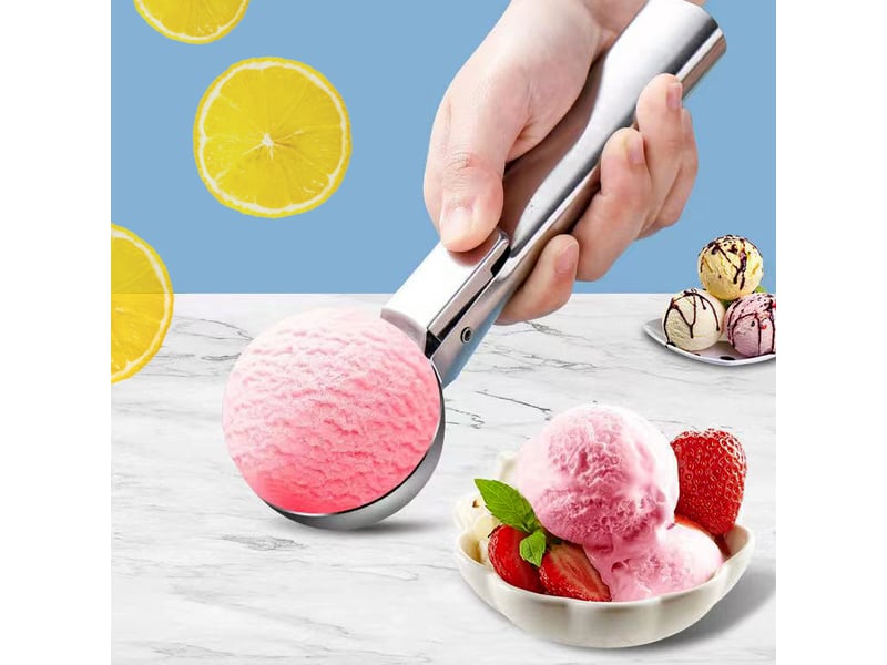 Cuillère à glace – parfaite pour la glace, le melon, les boulettes de viande, les pâtes, la purée de pommes de terre - Conforama B