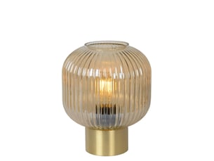 Lampe de table diam. 20 cm 1xe27 40w ambre -lucide - maloto