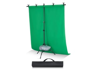 Vevor support toile fond 154x198 cm, acier, 3 barres.