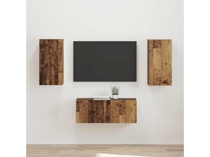 Meuble tv coloris marron 78.5 cm <strong></strong>  <strong></strong>