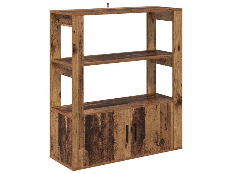  Buffet - bahut - meuble de rangement bois ancien 30 x 80 x 90 cm bois d'ingénierie  - Conforama A