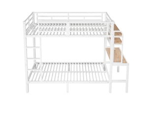 Lit superposé 90x200 cm <strong></strong>  <strong></strong> coloris blanc