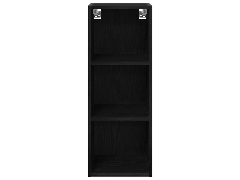 Meuble de rangement cuisine, armoire suspendue chêne noir 30x29,5x80cm - Conforama E
