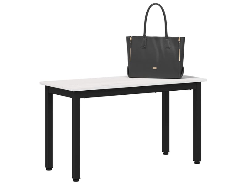  Banc d'entrée, banc d'intérieur blanc 80x35x45 cm bois de pin massif  - Conforama C