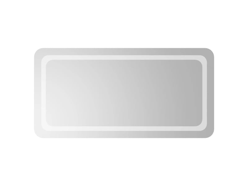  Miroir de salle de bain, miroir de toilette à led 50x100 cm cf62499  - Conforama A