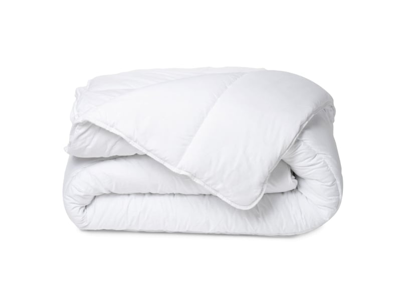 Pack couette chaude 220x240cm + 2 oreillers moelleux 60x60cm coton bio Fabriqué en France - Conforama D