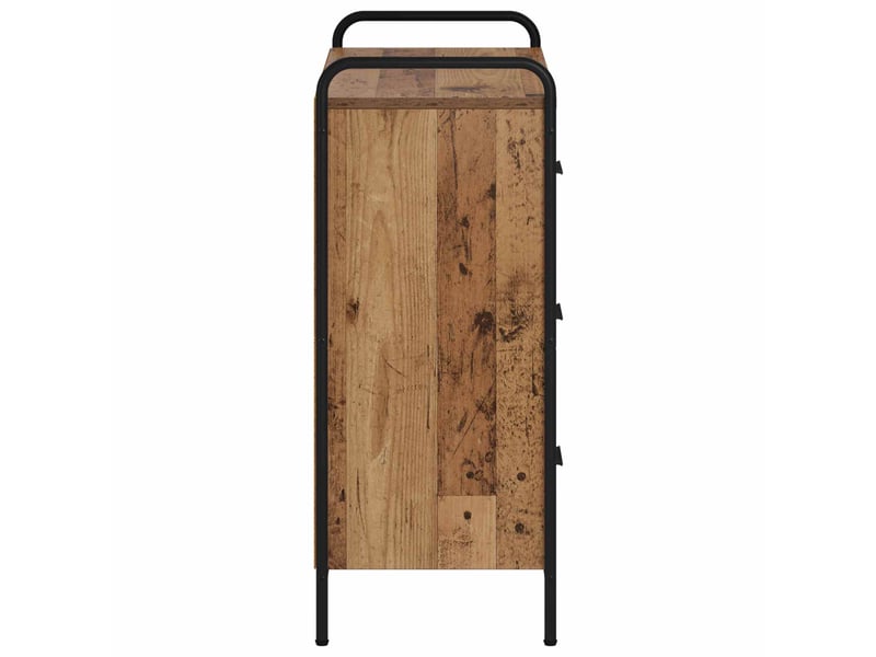  Buffet salon, buffet de rangement bois ancien 97x33x81 cm bois d'ingénierie shl43308  - Conforama E