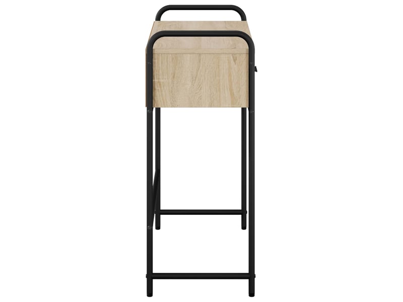 Vidaxl table console chêne sonoma 90 x 33 x 80,5 cm bois d'ingénierie - Conforama E