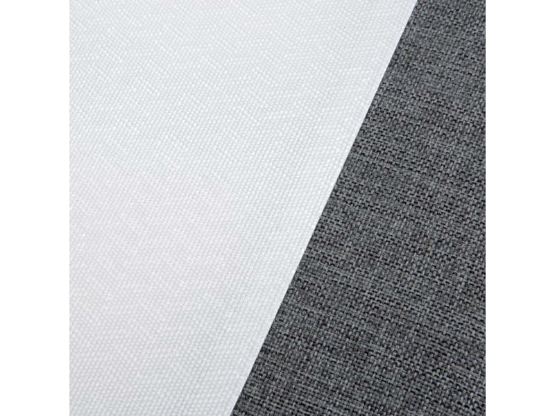  Sommier tapissier tissu sisal - gris foncé - 140x200 3SO0205181420.C44 - Conforama E