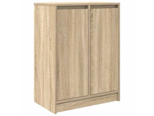 Buffet - bahut - meuble de rangement chêne sonoma 57x34x76 cm bois d'ingénierie
