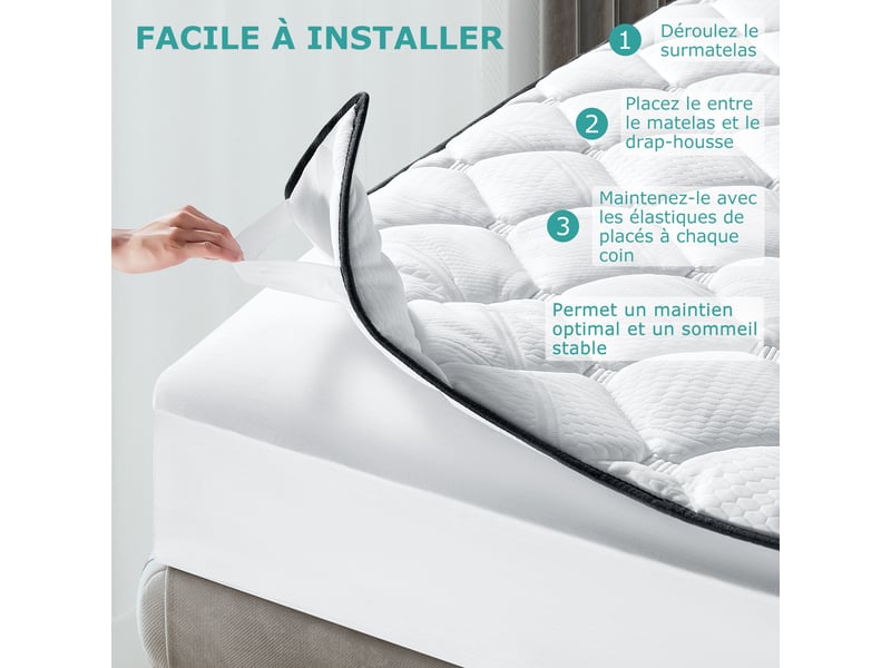  Lot de 4 chaises salle à manger havenlyhome, tissu lin, dossier ergonomique, pieds en métal, pour salon, cuisine, chambre à coucher, beige  - Conforama C