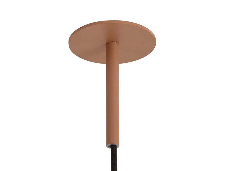  Moderne hanglamp mokka met ingebouwde plafondplaat - chuba  - Conforama E