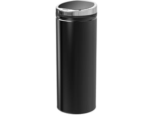 Poubelle automatique à capteur 50 l 30,5 x 30,5 x 81,5 cm – noir – seau intérieur amovible pratique