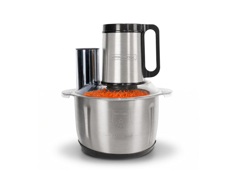  Kitchencook - slimix5 - hachoir-mixeur multifonction - 5 l - 800 w - digital SLIMIX5 - Conforama B