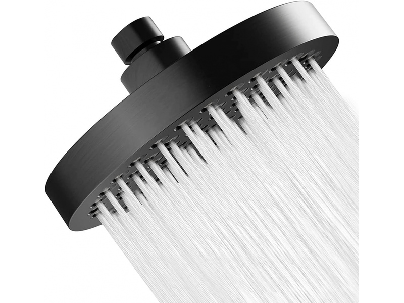 Pommeau de douche anticalcaire, pommeau de douche haute pression, pommeau de douche fixe, pommeau de douche pluie à économie d'eau, pommeau de do - Conforama A