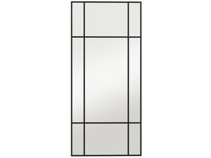 Miroir rectangulaire à fixer coloris noir <strong></strong>  <strong></strong> - 110 cm x 110 cm