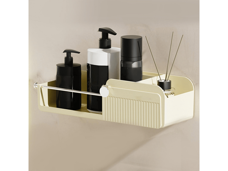  Support mural pour sèche-cheveux – organiseur de grande capacité pour salle de bain (étagère simple)  - Conforama B